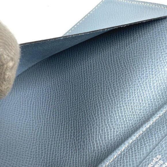 HERMES Agenda vision System notebook stationery Notebook cover Leather blue - Picture 16 of 16